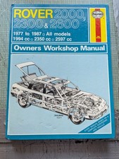 Rover SD1 2000, 2300, & 2600