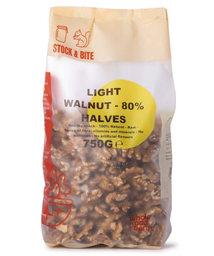 Light walnut halves - walnut,