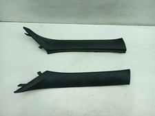 BMW 3 SERIES A POST TRIM MOULDING PAIR BLACK 7296015 F30 2012 - 2019