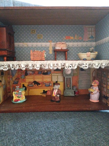Vintage culshaw dolls house - dolls,