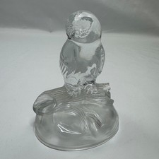 Unbranded Clear Glass Owl
