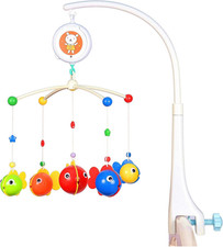 6915 New Born Baby Cot'S Mobile Musical Stroller'S Activity Toy,Adjustable Arm t
