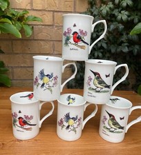 Set of 6 Garden Birds Fine