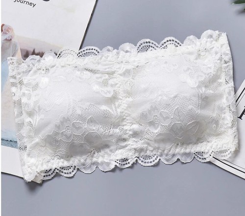 Lace padded bandeau - boob, tube