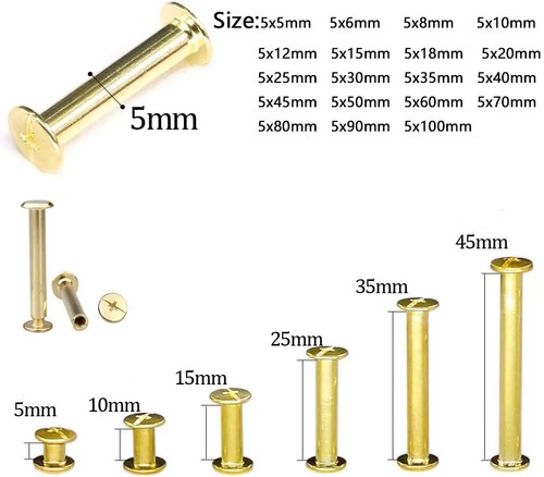 25pcs solids brass - 5/10/25pcs,
