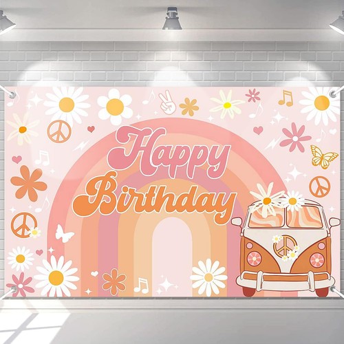 Theme party decorations - party, hippie