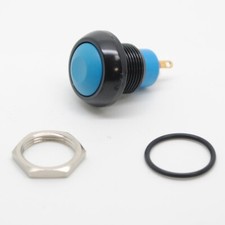 Blue 'Momentary' push button