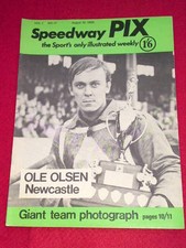 SPEEDWAY PIX - OLE OLSEN - Aug
