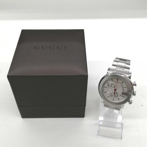 Gucci 101m silver - dial, quartz