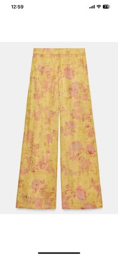 Zara peach pink viscose - peach,