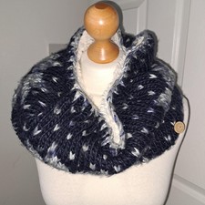 FAF FACE cosy navy blue, white