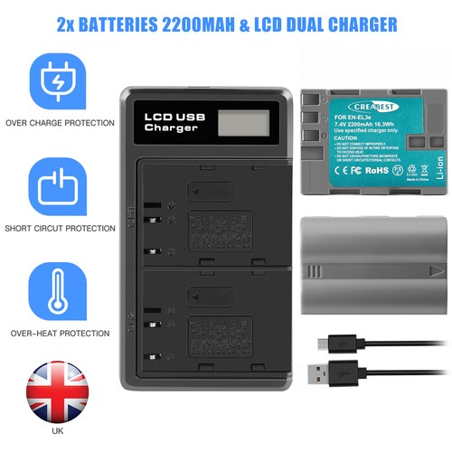 El3e battery for - en-el3e, nikon