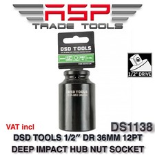 DSD Tools 36mm Deep 1/2" Dr
