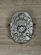 Scottish Police Cap Badge