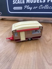 Corgi Vintage Bronze Die Cast Toy Caravan