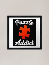 Puzzle addict funny - addict, jigsaw