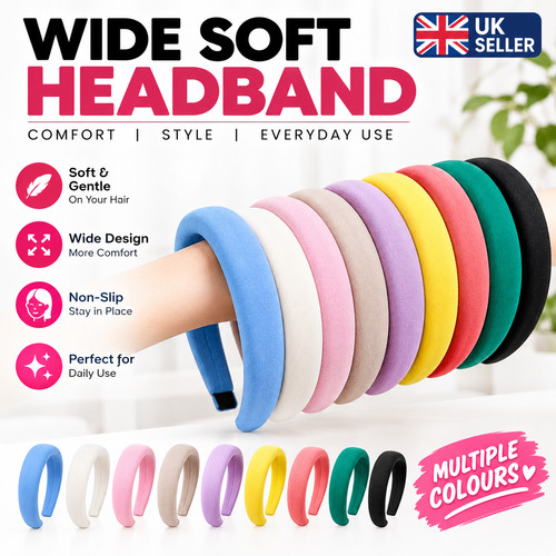 Wide soft headband alice - soft,