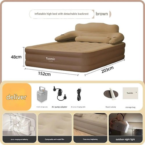 Coffee color inflatable - color, air