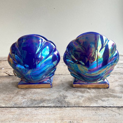 Art deco style - blue, and