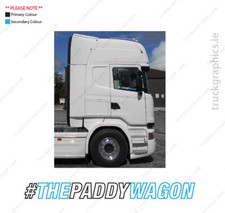 Scania Paddy Wagon side window