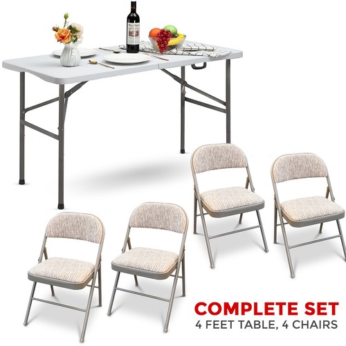 Feet folding table foldable - 4,