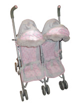 Tiny Treasures Twin Pushchair
