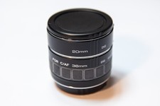 Kenko Auto Extension DG Tube Set for Canon EF - 36mm and 20mm - with caps