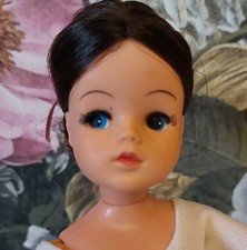 Vintage Pedigree Sindy  Brunette Sad Face Active Doll/ Ballerina