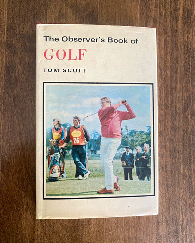 The observer book - book, golf