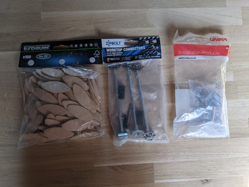 Worktop fitting kit conecting - fitting,