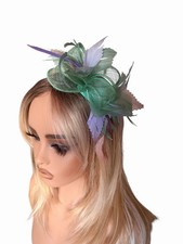 Muted Pastels Fascinator -Duck