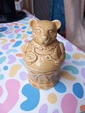 Mother Bear face Pot