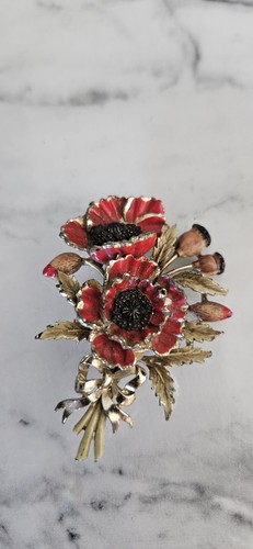 Vintage exquisite poppies - vintage,