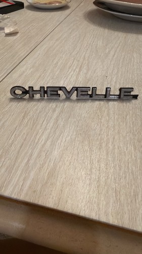 Vintage chevelle fender emblem - vintage,