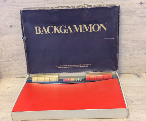 Backgammon board game complete - board,