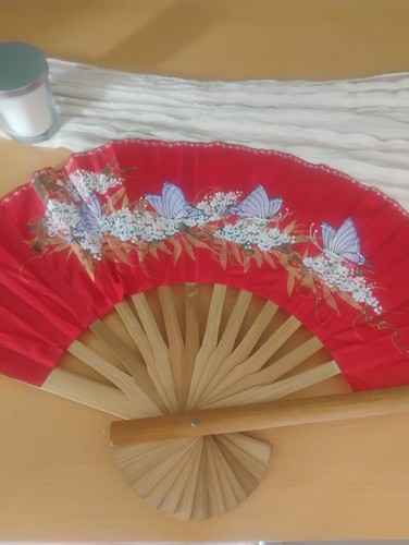 Oriental material fan japanese - material,
