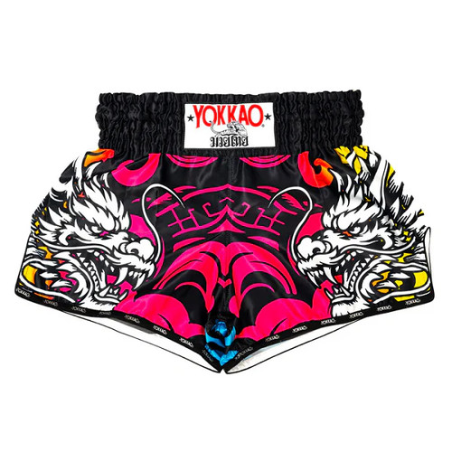 Yokkao dragon muay thai shorts - dragon,