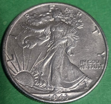 1943 P Walking Liberty 90%