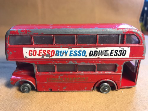 Vintage london bus - london, a.e.c