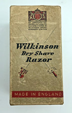 Vintage Wilkinson Sword Dry Shave Razor - Boxed.