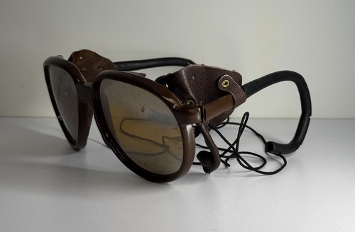 Vintage 70s brown aviator - brown,