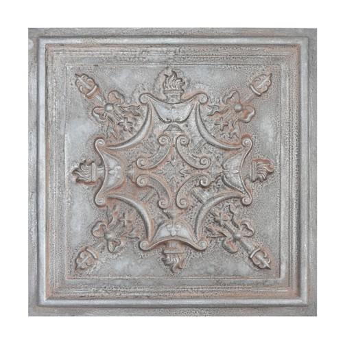 Faux tin ceiling tiles - faux, glue