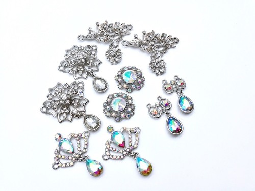 Diamante diamond brooch women - diamond,