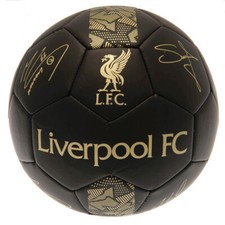 Liverpool FC Sig Gold Phantom Football (football club souvenirs memorabilia)
