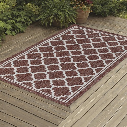 Indoor outdoor flatweave - &,