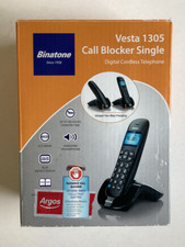Binatone Vesta 1305 Call Blocker Single Digital Cordless Telephone