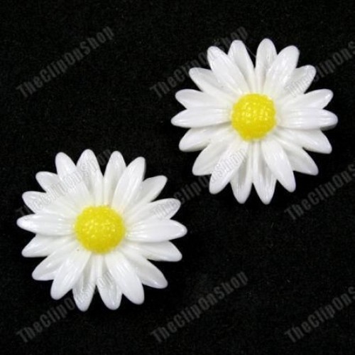 Clip big retro daisy flower - daisy,