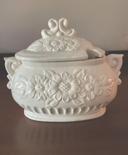 Vintage white ceramic - ceramic, soup