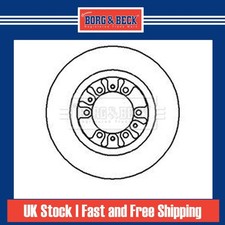 2x Brake Discs Vented For