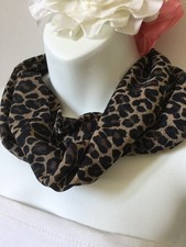 Short Animal Print Chiffon